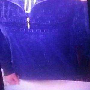 Gucci velour sweatershirt